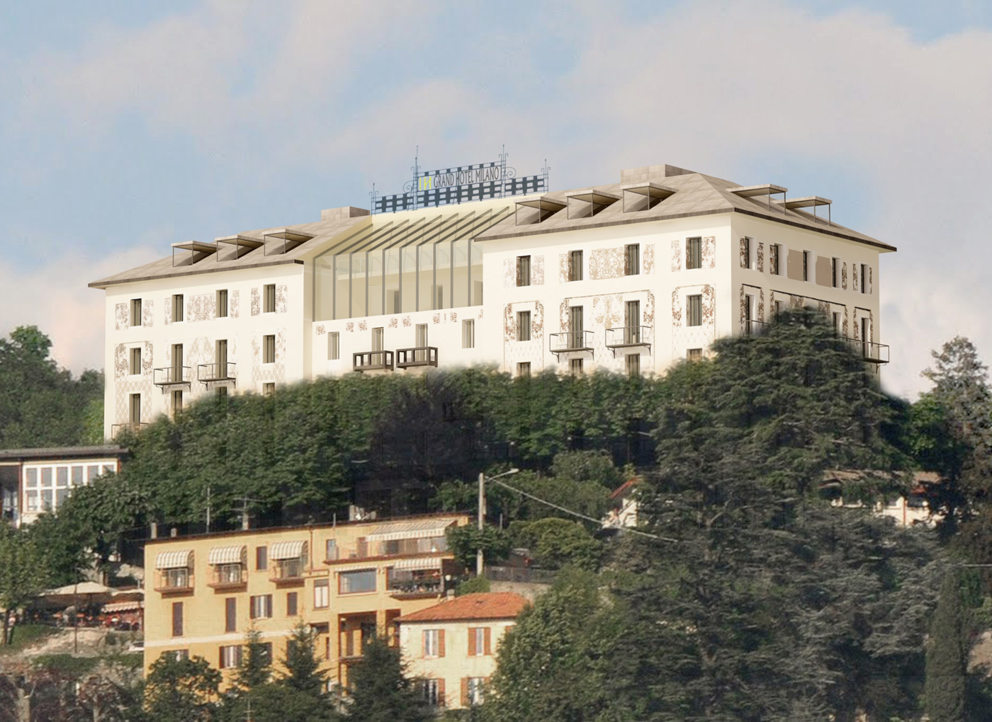 Consolidamento e rinforzo leggero dei solai al Grand Hotel Milano sul Lago di Como.