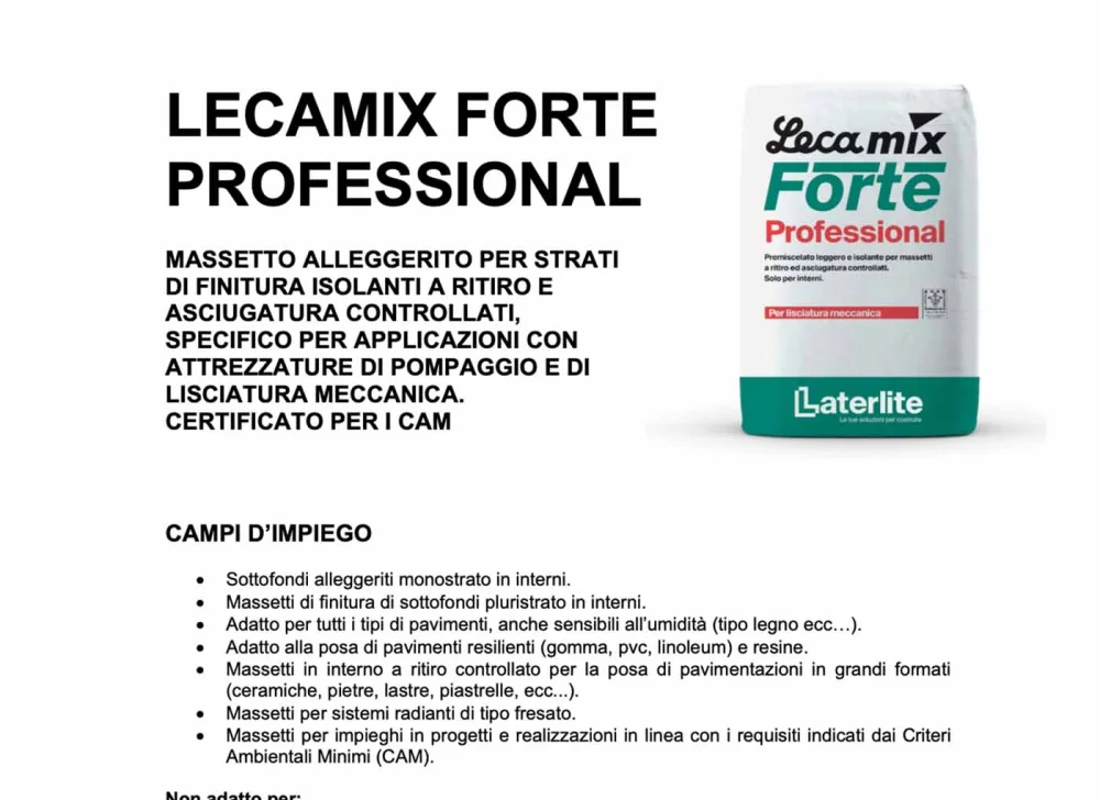 LecaMixForte Professional