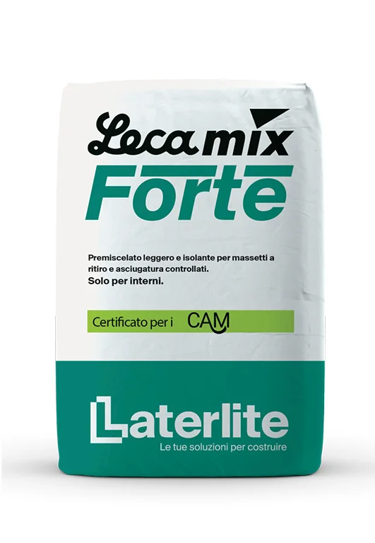 Leca<sup>®</sup>mix Forte: massetto alleggerito antiritiro
