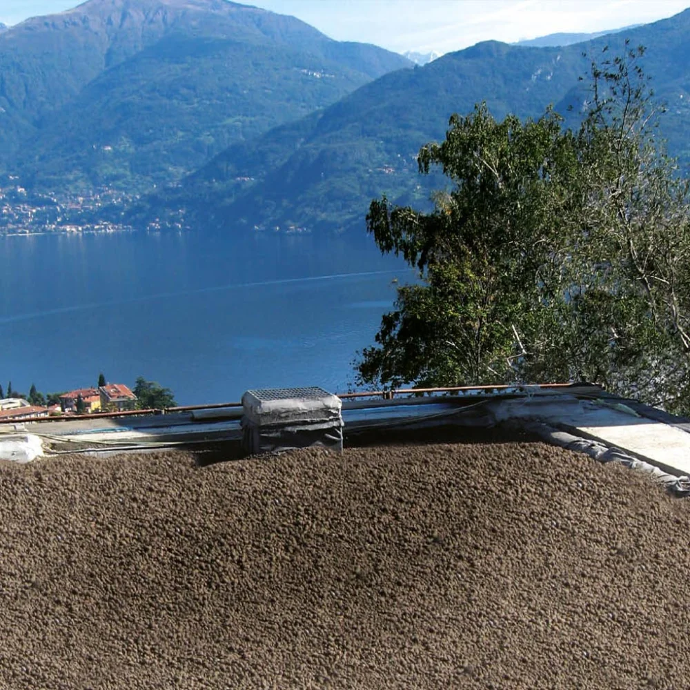 Coperture piane leggere e isolanti